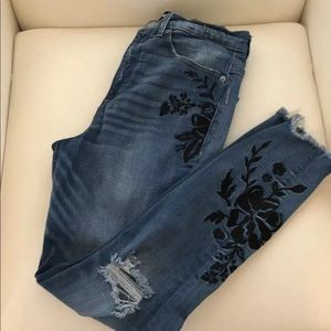 Express Denim Perfect Ankle Legging Jeans 4R